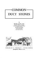 Common duct stones by Frank Glenn