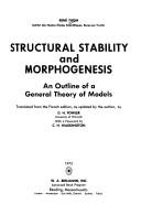 Stabilité structurelle et morphogénèse by René Thom
