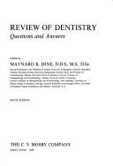 Cover of: Review of dentistry by Maynard Kiplinger Hine