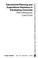 Cover of: Educational planning and expenditure decisions in developing countries, with a Malaysian case study