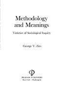 Cover of: Methodology and meanings | George V. Zito