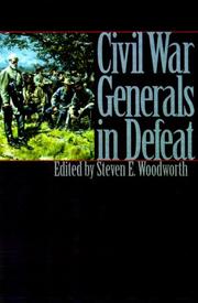 Cover of: Civil War generals in defeat