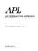 Cover of: APL--an interactive approach