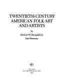 Cover of: Twentieth-century American folk art and artists