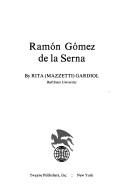 Cover of: Ramón Gómez de la Serna