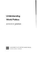 Cover of: Understanding world politics