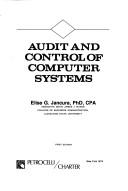 Cover of: Audit and control of computer systems
