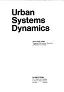 Cover of: Urban systems dynamics.