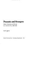 Cover of: Peasants and strangers by Josef J. Barton