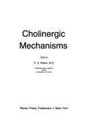 Cover of: Cholinergic mechanisms
