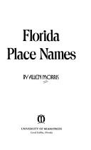 Cover of: Florida place names