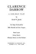 Cover of: Clarence Darrow: a one-man play