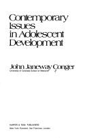 Cover of: Contemporary issues in adolescent development