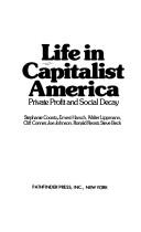 Cover of: Life in capitalist America | 