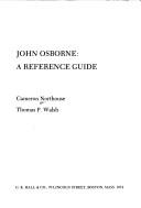 Cover of: John Osborne: a reference guide