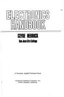 Cover of: Electronics handbook