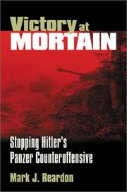 Cover of: Victory at Mortain | Mark J. Reardon