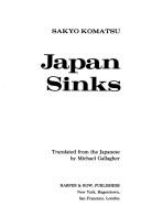 Cover of: Japan Sinks