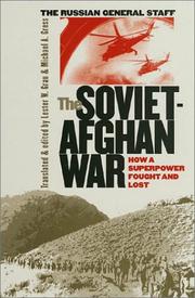 Cover of: The Soviet-Afghan War by 