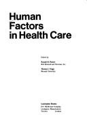 Cover of: Human factors in health care