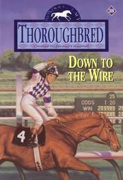 Cover of: Down to the wire