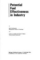 Cover of: Potential fuel effectiveness in industry