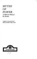Cover of: Myths of power by Terry Eagleton