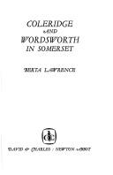 Cover of: Coleridge and Wordsworth in Somerset.