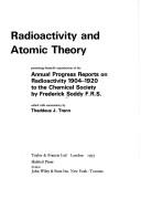 Cover of: Radioactivity and atomic theory