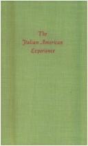 The Italian contribution to American democracy by John Horace Mariano