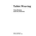 Cover of: Tablet weaving
