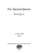 Cover of: The spiritual Quixote by Graves, Richard, Graves, Richard