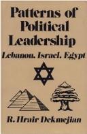 Cover of: Patterns of political leadership by R. Hrair Dekmejian
