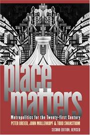 Cover of: Place Matters: Metropolitics For The Twenty-First Century (Studies in Government and Public Policy)
