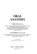 Oral anatomy by Harry Sicher