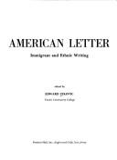 Cover of: American letter by Edward Ifkovic