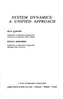 System dynamics by Dean Karnopp, Dean C. Karnopp, Donald L. Margolis, Ronald C. Rosenberg