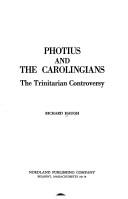 Cover of: Photius and the Carolingians by Richard S. Haugh