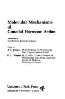 Cover of: Molecular mechanisms of gonadal hormone action