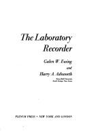 Cover of: The laboratory recorder