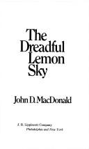 Cover of: The Dreadful Lemon Sky