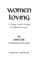 Women loving by Ruth Falk