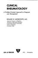 Clinical rheumatology by Roland W. Moskowitz