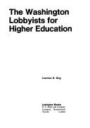 Cover of: The Washington lobbyists for higher education