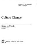 Cover of: Culture change
