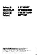 Cover of: A history of economic theory and method