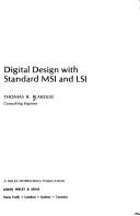 Cover of: Digital design with standard MSI and LSI by Thomas R. Blakeslee, Thomas R. Blakeslee