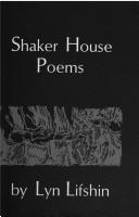 Cover of: Shaker House poems