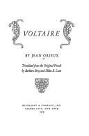 Voltaire by Jean Orieux