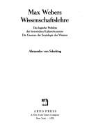 Cover of: Max Webers Wissenschaftslehre
